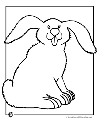 Each printable highlights a word that starts. Bunny Coloring Pages Woo Jr Kids Activities Children S Publishing