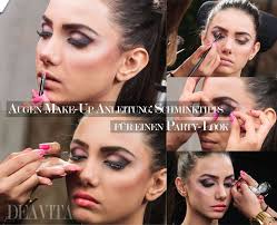 Augen makeup für braune und blaue augen mit thebeauty2go! Augen Make Up Anleitung Schminktipps Fur Einen Party Look