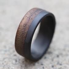 The Craftsman Wood Wedding Ring Wood Rings Mens Wedding Rings