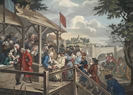 A polling place is where voters cast their ballots in elections. The Polling Illustration From Hogarth By William Hogarth William Hogarth Illustration Art