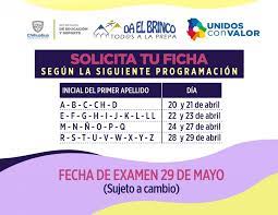 Inicia El Lunes 20 De Abril Proceso De Entrega De Fichas Para Examen De Ingreso A Planteles De Bachillerato Chihuahua Gob Mx