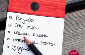 Ich habe die prüfung telc b2 dieser monat. Geburtstagsparty Planen Checkliste Mydays Magazin