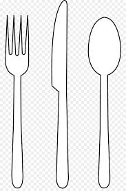 Line Cartoon Clipart Knife Fork Spoon Transparent Clip Art Popular knife mini cartoon of good quality and at affordable prices you can buy on aliexpress.