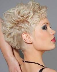 Textured Hairstyles Short Haircuts For Curly Hair Are Also Very Easy To Style Into A Textur Short Curly Hairstyles For Women Short Hair Styles Short Hair Updo