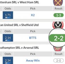 We did not find results for: Simulated Reality League Soccer Predictions Srl Football Betting Tips