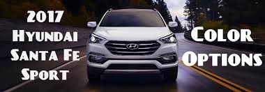 The 2017 hyundai santa fe might be a good match. Interior And Exterior Color Combinations For The Santa Fe Sport Carolina Hyundai Of High Point