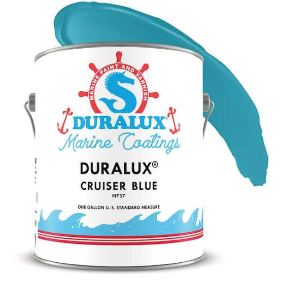 Duralux Gloss Marine Enamel, Cruiser Blue, 1 Gal.