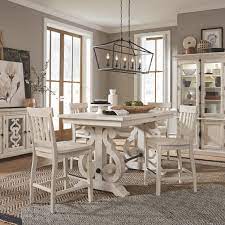 Most of our counter height table sets accommodate 4 chairs, and feature round tables due. Vingli 3 Piece Counter Height Pub Table Set Kitchen Bar Dining Table With 2 Upholstered Stools Dining Room Pub Table And Stools With 3 Storage Shelves White Table Chair Sets Kitchen