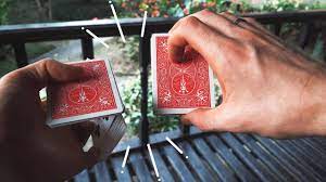 Slide it forward lengthwise about 1 inch. Make Any Card Fly Out Of A Deck Magic Tutorial Youtube