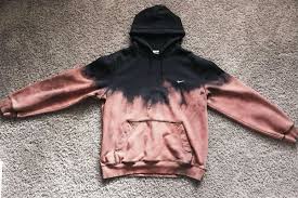 Diy Bleached Hoodie Bleach Shirt Diy Old Sweatshirt Diy Tie Dye Shirts