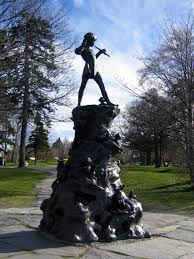 Definitely Here Peter Pan Newfoundland Statue