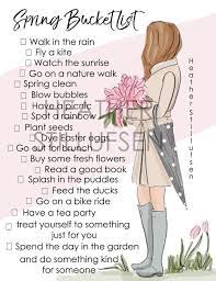 Image Result For Rachel Stillufsen Fall Bucket List Bucket List Spring Heather Stillufsen Bucket List