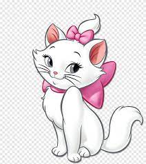 The aristocats ii was a planned sequel to the aristocats. Aristocats Marie Illustration Marie Cat Drawing Youtube Mary White Mammal Png Pngegg