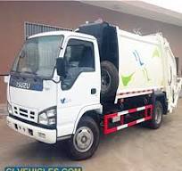 Japanese Isuzu 100p 5tons Compactor Waste Bins Garbage ...