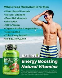 Mens multivitamin whole food organic supplement 120 capsules multi vitamins. Amazon Com Naturelo Whole Food Multivitamin For Men With Natural Vitamins Minerals Organic Extracts Vegetarian Best For Energy Brain Heart Eye Health 120 Vegan Capsules Health Personal Care