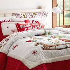 The Grinch Quilt Sham Christmas Bedding Quilted Sham Christmas Bedroom