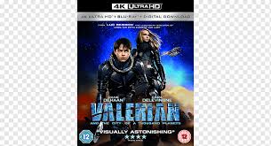 Definitely one of my favorite film now! Ultra Hd Blu Ray Blu Ray Disc 4k Resolution Valerian And Laureline Film Valerian And The City Of A Thousand Planets Pc Game Action Film Valerian Png Pngwing