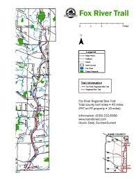 A Map View Of The Fox River Trail Photo Found On Http Www Kaneforest Com Recreation Trails Maps Foxrivertrail Pdf River Trail Bike Trails West Dundee