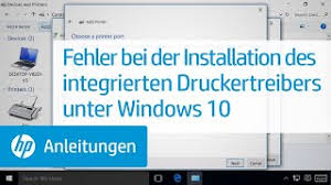 Windows 10 32 & 64. Hp Drucker Installation Des Integrierten Windows 10 Treibers Fehlgeschlagen Hp Kundensupport
