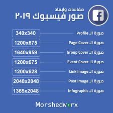 احدث مقاسات السوشيال ميديا 2019 مرشد وركس لتصميم المواقع والتسويق الإلكتروني Infographic Social Media Twitter Sign Up