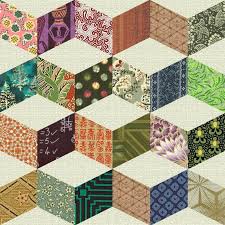 Shifting Cubes Necker S Cube Antique Geometric Quilt Designs Geometric Quilt Quilts Art Quilts