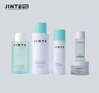 Luxury Empty PET Plastic Bottle 50ml 60ML 80ml 100ml Cosmetic Packaging  Toner Bottle With Silver Disc Top Cap