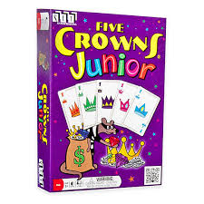 They contains the four classic suits (spades, hearts, clubs and diamonds) and the fifth suit, stars, plus 3 jokers per deck. Five Crowns Junior Card Game Bed Bath Beyond