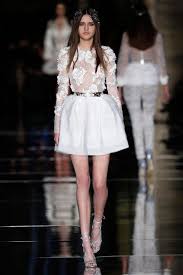 غلامور فساتين للمصمم العالمي زهير مراد فساتين سهرة وخطوبة الرياض Long Sleeve Lace Cocktail Dress Elegant Ball Gowns White Short Dress