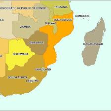 Southern africa region political map stock vector illustration of. South Africa And Namibia Maps Of Southern Africa 2018 Online Download Scientific Diagram
