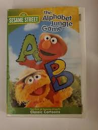 Qualifizierte bestellungen werden kostenlos geliefert. Sesame Street The Alphabet Jungle Game Dvd 2001 Good Condition 74644936698 Ebay