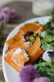 Smoked Trout Salad Zestful Kitchen Smoked Trout Salad Trout Recipes Smoked Trout Recipe
