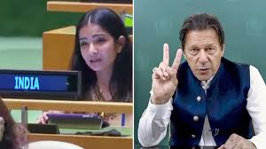 भारत के खिलाफ यूएन में ज़हर उगल रहे इमरान खान की स्नेहा दुबे ने लगाई क्लास
