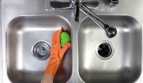 this is how to clean your kitchen sink