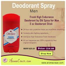 Fresh High Endurance Deodorant By Old Spice For Men 3 Oz Deodorant Stick Deodorant Old Spice Deodorant Spray