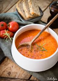 Soupe Aux Tomates Et A La Semoule Recette Vegetarienne Soupe Tomate Semoule Recettes De Cuisine