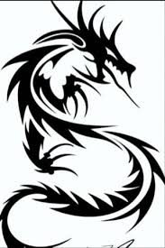 Black And White Dragon Tattoo Drawing Black And White Dragon Drawing Zodiac Images Wallpaper With Images Tribal Dragon Tattoos Dragon Tattoos For Men Small Dragon Tattoos