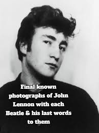 What Did Jon Lennon Say When He Died