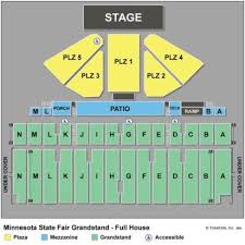 69 True Minnesota State Fair Grandstand Seating