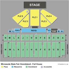 69 True Minnesota State Fair Grandstand Seating