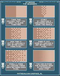 Dithering Tutorial For Beginners By Sadfacerl On Deviantart Pixel Art Games Pixel Art Design Pixel Art Tutorial