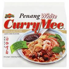 Penang curry mee has managed to capture the hearts and stomachs of both penangites and tourists. Ibumie Penang White Curry Mee Instant Soup Noodles White Curry Flavour 4 Packs X 105g Asiansnacks