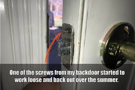 Strong nd durable to use. How To Fix A Loose Screw In A Hinge Or Door Abi Home Inspection Services