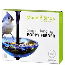 The birds choice supper dome feeder is a popular feeder because of its ability to offer a variety of foods, including seed, suet, and mealworms. Mosaic Birds Single Hanging Poppy Feeder Cobalt Bl M386 200 15 At Tractor Supply Co