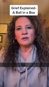 #onthisday “A ball in a box” to explain how grief can work for some. Let me  know your thoughts