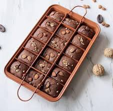 Check spelling or type a new query. Easy To Release 18 Cavity Non Stick Divided Brownie Pan With Removable Loose Bottom China Bakeware And Brownie Baking Pan Price Made In China Com
