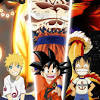 Naruto > meliodas > ichigo > natsu >>>>>>>>>>>> luffy. 1