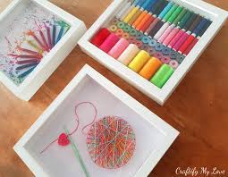 I would love to see yours creativity with duct tape wall arts! Sewing Room Wall Art Craft Room Decor In 3d Craftify My Love