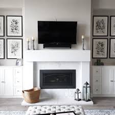 Black And White Fireplace Customer Design Featuring Stoll Fireplace Door Fireplace Doors White Fireplace Living Room With Fireplace