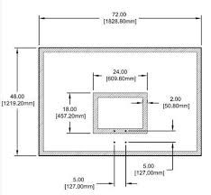 Basketball Backboard Dimensions Google Search Diy Basketball Basketball Backboard Diy Basketball Hoop