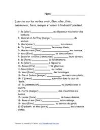 La conjugaison du verbe manger au passé, au présent, à l'imparfait, au passé simple, au futur, passé composé. Conjugaison De Verbes A L Indicatif Present By Createiiv Tpt
